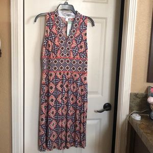 Patterned summer dress
